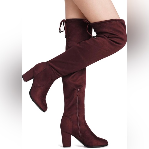 DREAM PAIRS // Over the Knee Boot // Sz 8.5 - Picture 1 of 4